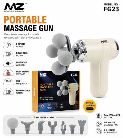 5 head premium massage gun